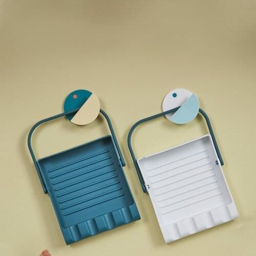 Creative Hangable Shelf Kitchen Spatula Rack Four-slot Spoon Drain Tableware Storage Rack Almacenamiento de cocina Fast Ship