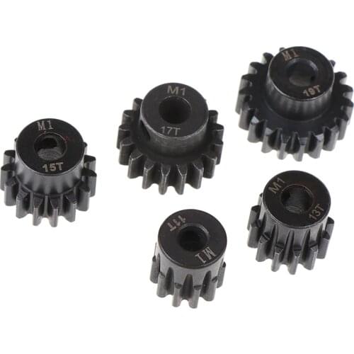 M1 5mm 11t 13t 15t 17t 19t Pinion Motor Gear Combo Kit For 1/8 Rc Car Motor