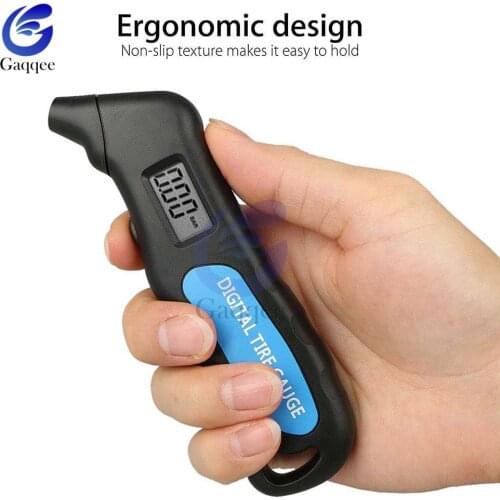 TH805 Digital Car Tire Tyre Air Pressure Gauge Meter LCD Display Manometer Barometers Tester for Car Truck Motorcycle Bike Test