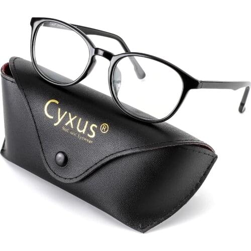 Cyxus Anti Blue Light Computer Glasses for Men Women Blocking UV Headache [ Eye Eyestrain] Unisex 8561