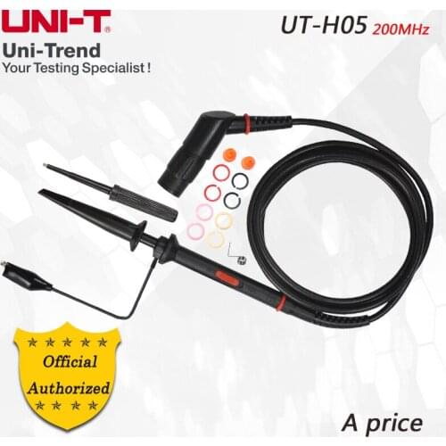 UNI-T UT-H05 Passive probe 200MHz; Handheld oscilloscope probe, suitable for UTD1000 series, etc