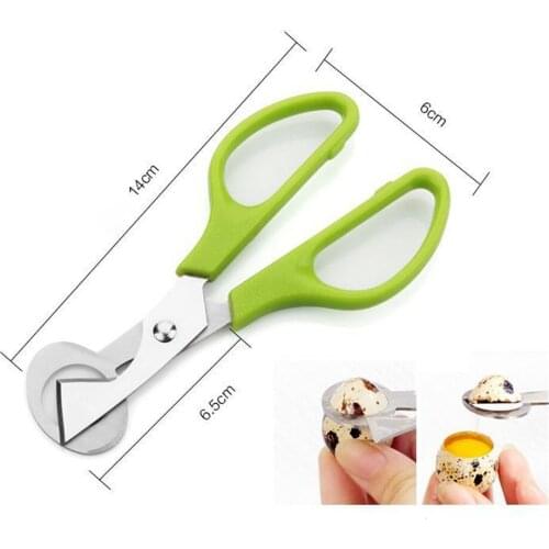 Quail Dove Bird Turtle Egg shells Scissors Cracker Opener Cigar Cutter Stainless Steel Blade Tool