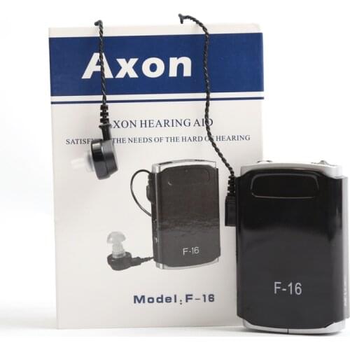 Personal Black hearing aid adjustable Pocket Sound Receiver Amplifier Hearing Care For Bigger Sound Hearing Care Sound clear