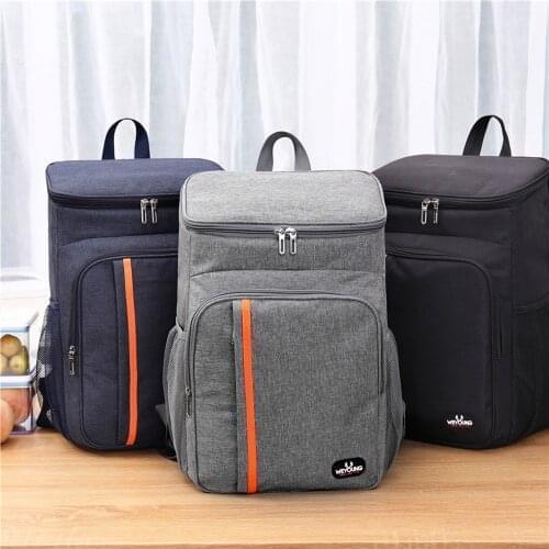 18L Large Capacity Leakproof Picnic Backpack Waterproof Backpack Outdoor Picnic Food and Drink Storage Bag