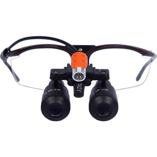 TAOS 4.0x multi-focus Surgical Loupes variable magnification with LED Headlight