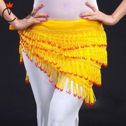 Tribal Belly Dance Clothing Gypsy Dance belly dance belt for belly dancing Coins Belt Women Hip Scarf