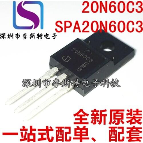 10pcs 20N60C3 TO-220F SPA20N60C3