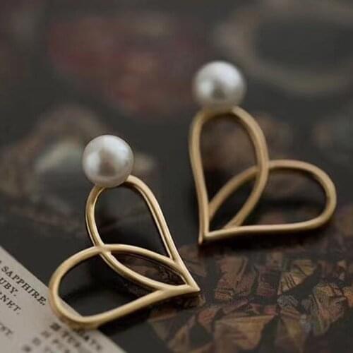 3Pairs/Lot Double Hearts Design Earrings Fittings S925 Sterling Silver Earrings Settings Women DIY Accessory