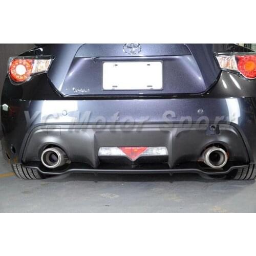 Car Accessories ABS YC Type-1 Style Rear Bumper Diffuser Wing Fit For 2012-2016 GT86 FT86 ZN6 FR-S BRZ ZC6 Rear Lip