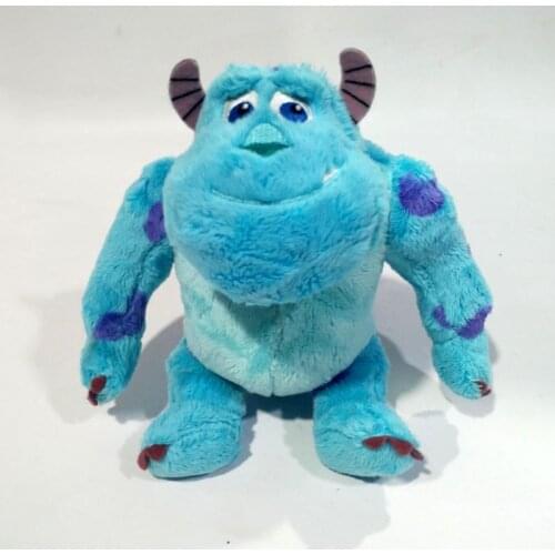 Free shipping Disney Sitting 17cm Monsters plush toys Sulley Sullivan Stuffed animals Soft Boy Doll