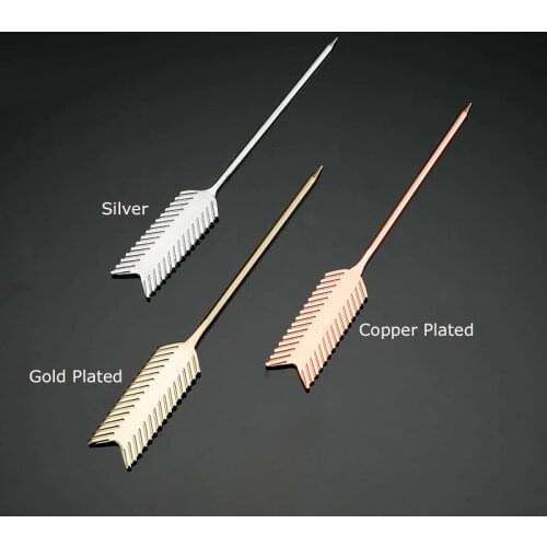 Free Shipping Creative Cocktail Decoration Fruit Stick Cocktail or Martini Pick Pack of 12 (Arrow Shape)