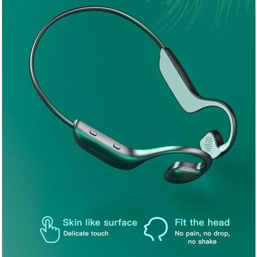 G-100 Bluetooth 5.0 Wireless Headphones Bone Conduction Earphone Sport Headsets With Microphone Sports Earbuds Handsfree Heads