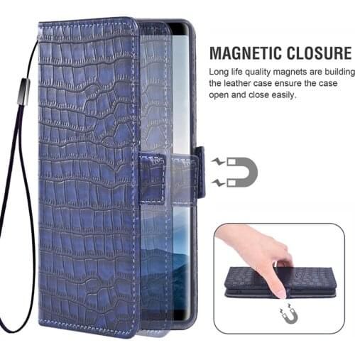 Phone Case For Huawei Hwawei Nova Noa 5T 3E 4E Pro Lite 2 3 Lite2 lite3 5tpro Funda Flip Crocodile Leather Magnetic Wallet Cover