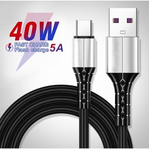 3A USB Type C Micro USB Cable 0.3M/1M/1.5M Fast Charging Cable Phone Quick Charger For Samsung S20 Huawei Xiaomi Data Cable