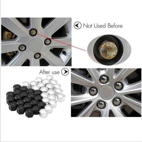 20PCS Nut Caps Car Styling for lada vesta granta niva xray kalina for GAZ Gazelle renault arkana