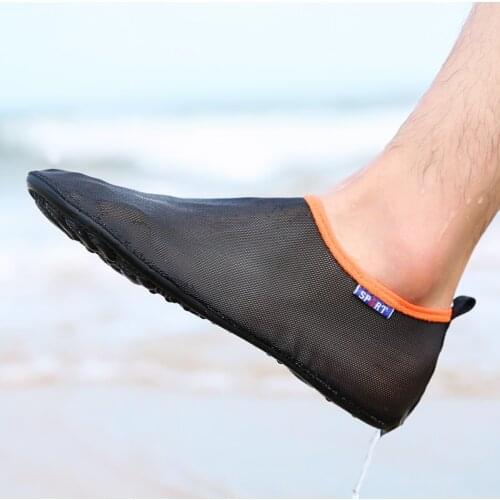 Yoga Sneakers Swimming Water Shoes Aqua Socks Men Women Beach Shoes Unisex Aqua Flats Walking Diving Shoes Non-slip Sea Slippers