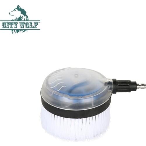 City wolf car wash G1/4 rotary brush high pressure washer accessories tires wall floor window cleaning tool