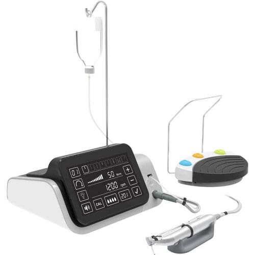 New touch panel dental implant motor surgery with 20:1 dental implant contra angle / Dental implant machine system /implant unit