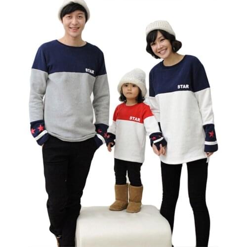 New Family Matching Clothes Mother Daughter Father Son Outfits Cotton Family Shirts Family Look Matching Mother Daughter Clothes