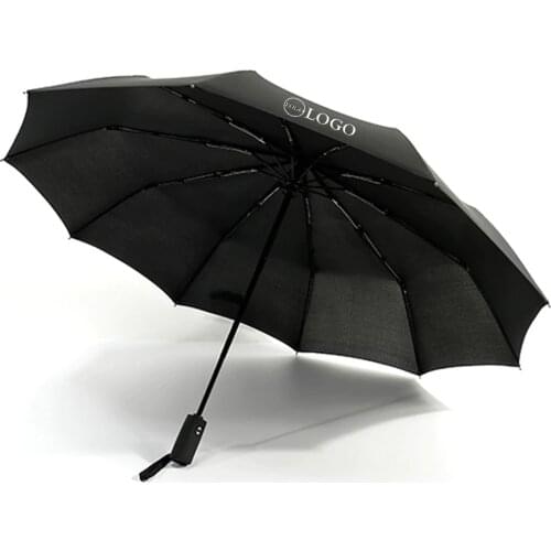 Fully Automatic Folding Windproof Umbrella For Toyota Car Portable Sunshade With Car Logo Sun Beach Umbrella Auto Accessories