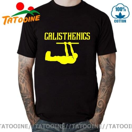 Tatooine Calisthenics The Best Sport Mens Big Print Short Sleeve Cotton Fashion Funny T-shirt Adults Casual T shirt New Tops Tee