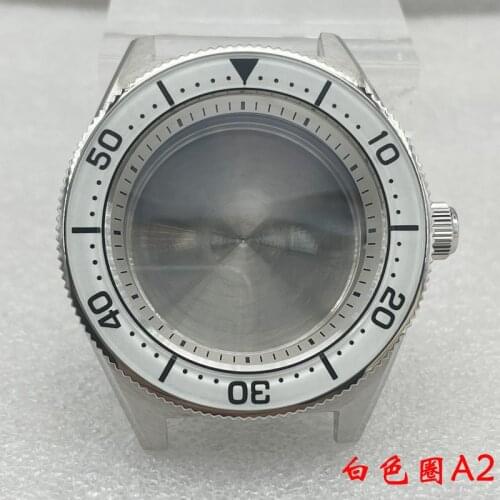 Watch Parts Sapphire Stainless Steel SBDC053 Watch Case Mineral Luminous Insert Suitable For NH35/NH36 Automatic Movement
