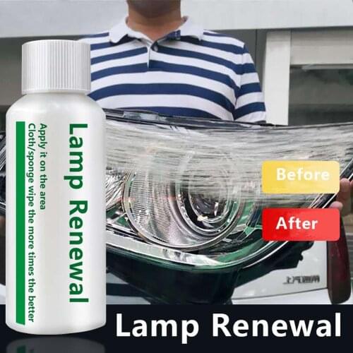 20/50ml Car Headlight Repair Fluid Scratch Remove Refurbishment Coating For Anti-scratch Oxidation Headlight Evaporator Liquid