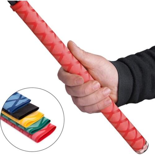 1m Anti-slip Fishing Rod Grip Heat Shrink Sleeve Wrap Tube Protective Cover