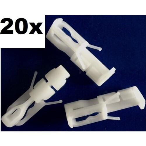 20x Nylon Roof Moulding Clips For Acura For Honda 90666-SS0-003 Legend TL Prelude