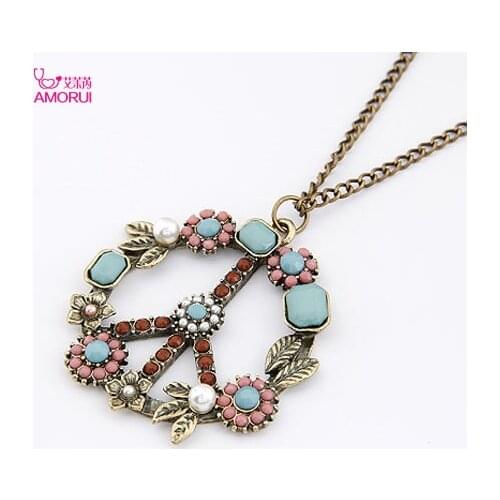 AMORUI Pearl Necklaces For Women