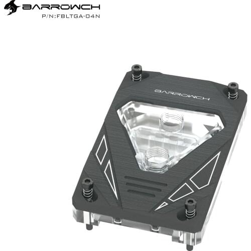 Barrowch M series CPU water block use for AMD RYZEN 3000 AM3 AM4 Acrylic+Copper radiator Cooling A-RGB 5V Hearder in Motherboard