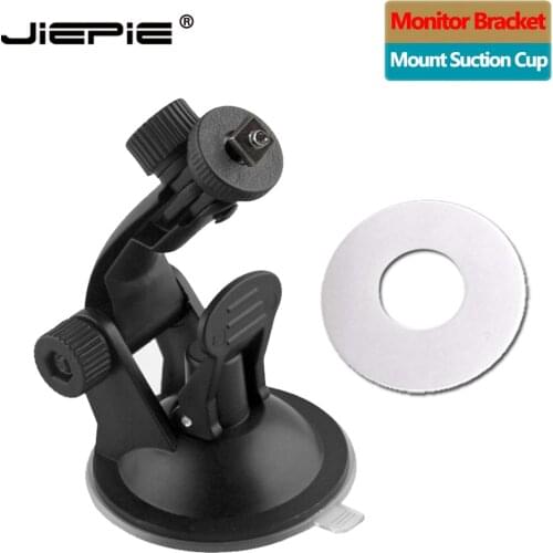 JIEPIE Mount Suction Cup Mount Bracket for Display Monitor Rear View Backup Camera Monitor Display Fix The Monitor on Windshield
