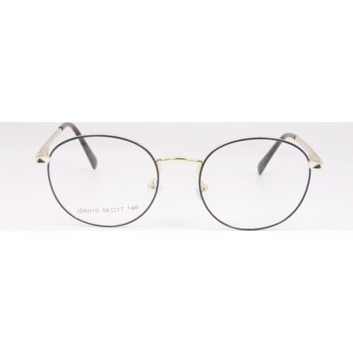Round Glasses Vintage Eyewear Metal Frames JD6010