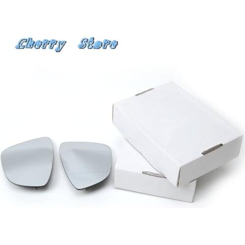 NEW 3C8 857 521 & 3C8 857 522 Wing Mirror Glass w/ Heat Mirror Glass Electric Heated For VW Eos Jetta MK6 Scirocco Passat B7 CC