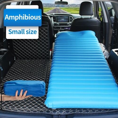 Single Car Air Inflatable Travel Mattress Bed Universal for Back Seat Multi Functional Sofa Pillow Outdoor Camping Mat Cushion I