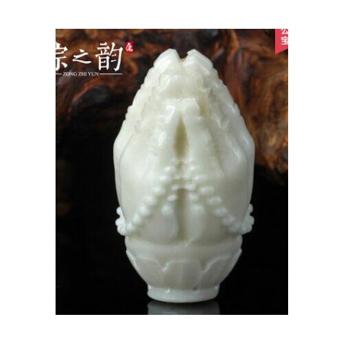 Natural ivory fruit carved Buddha hand back cloud hands Buddha beads crafts artefacts sculpture statue home decoration wedding