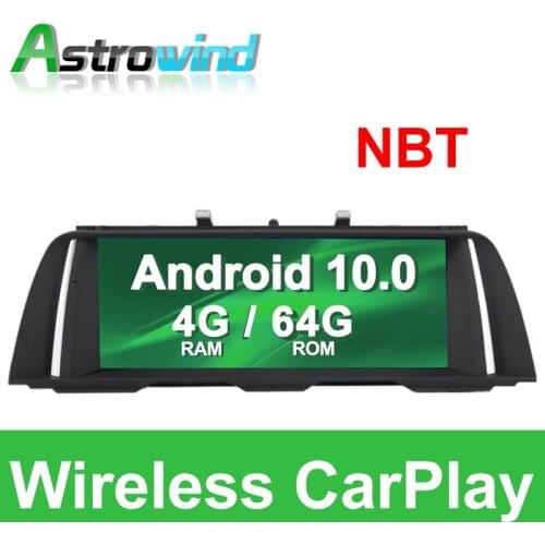 10.25" 4G RAM Android 10.0 Car GPS Navigation System Media Stereo player For BMW 5 Series F10 F11 2013 2014 2015 2016 2017 NBT