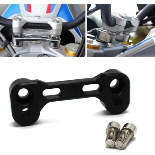 Motorcycle Accessories Handlebar Riser Up 20mm Movers Back 17mm Bracket Kit For BMW G310R G310GS G310 R GS 2017 2018 2019
