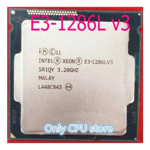 FREE SHIPPING intel E3-1286L v3 Processor Quad-Core 3.2GHz LGA 1150 TDP:65W E3-1286Lv3 E3 1286L v3