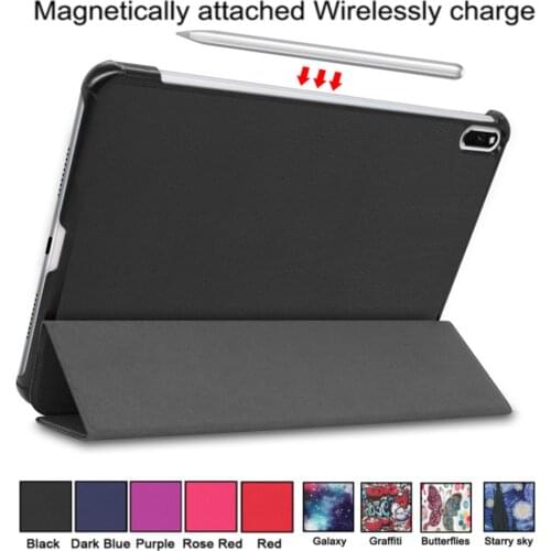 Case For Huawei Matepad Pro 10.8 MRX-W09 MRX-AL09 Cases Cover Slim Magnetic Folding PU Leather Stand Skin Shell Capa+film+pen