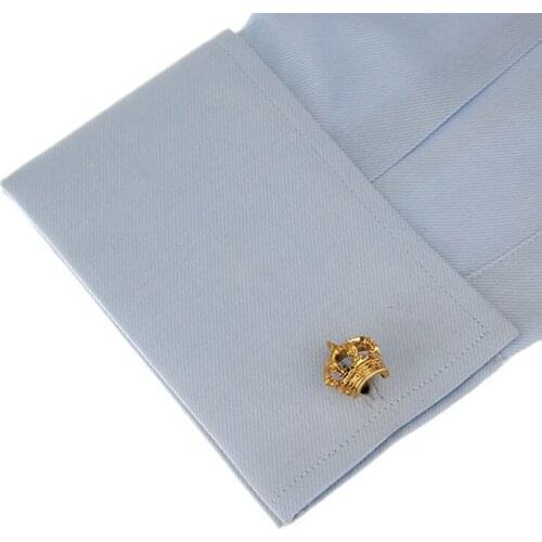 Color Gloden Cufflink Mens Gift French cuff Shirts Fashion Mens Jewelry 5pairs per lot