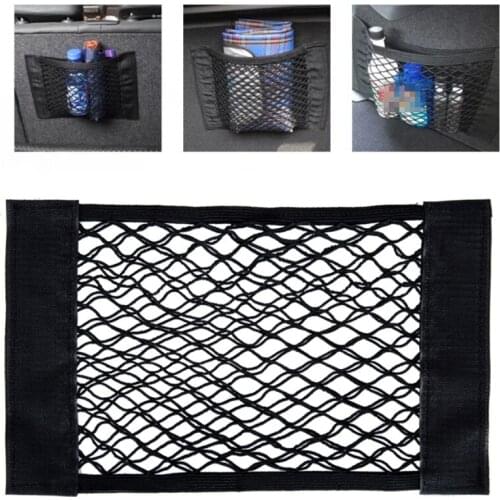 Car Back Seat Elastic Storage Bag For Bmw F10 E46 E90 E60 E92 Mercedes Audi A5 Vauxhall Insignia Seat Ibiza Ford Focus Mk2