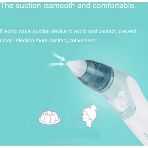 Electric Children Baby Nasal Aspirator Nose Cleaner Equipment Sucker Cleaner Equipment Safe Hygienic Nose Newborn Baby Care b50