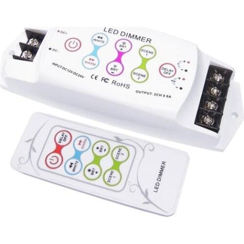 DIY function touch type wireless remote control LED CCT light controller