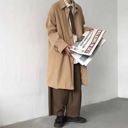 IMGININ Men's Trench Coats