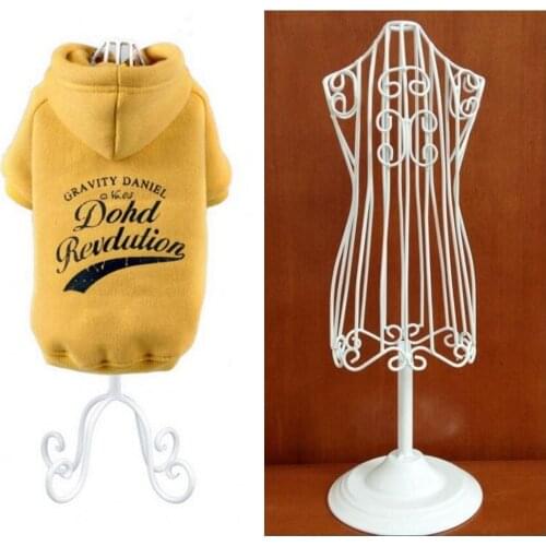 Quality Metal Dog Mannequins Pet Clothes Display Hangers Torsos Doll Pet Clothing Mannequin Stand