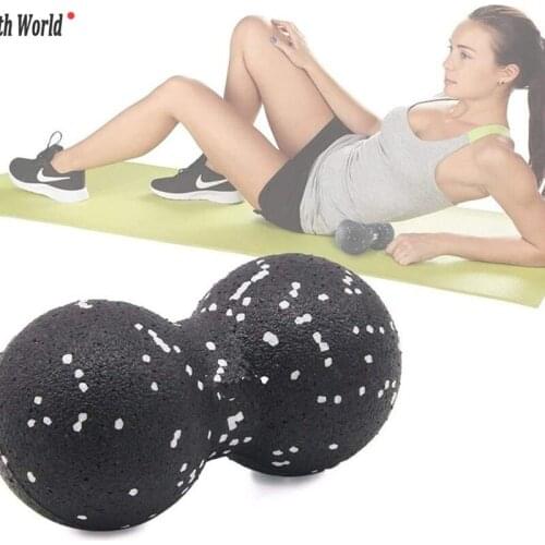 EPP Peanut Ball Massage Muscle Fascia Ball Yoga Pilates Fitness Exercise Foam Roller Ball Cervical Spine Rehabilitation