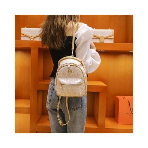 2021 Spring And Summer New School Bag European And American Fashion Small Backpack Travel Backpack Mini Shoulder Bag