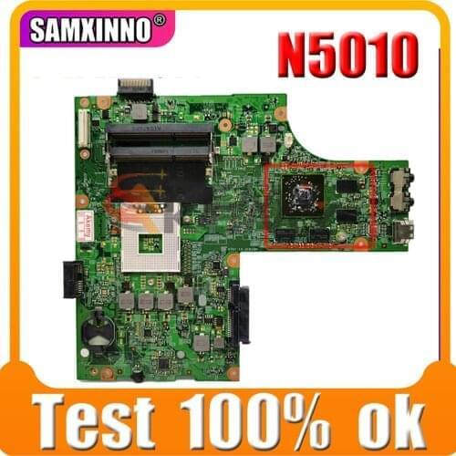 Original laptop Motherboard For DELL Inspiron N5010 Mainboard CN-0K2WFF 0K2WFF 09909-1 HM57 216-0729042 DDR3