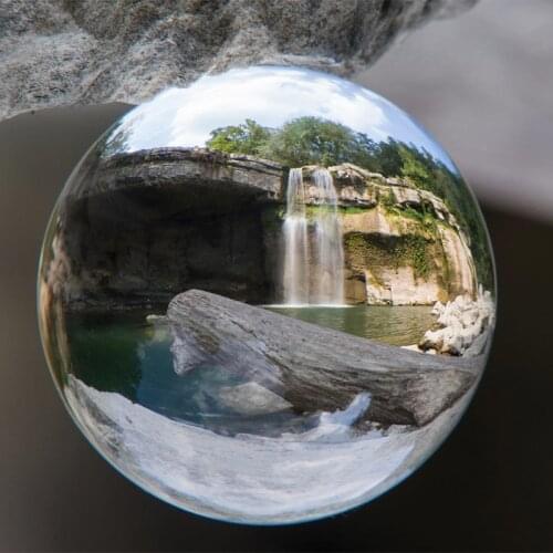 Drop Shipping 80mm crystal ball wholesale wooden base quartz glass ball spheres Decoration Chinese Style Feng Shui Decorating